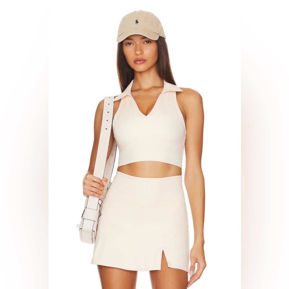Movewell Frankie Cropped Tank and Skirt Set - Brand New